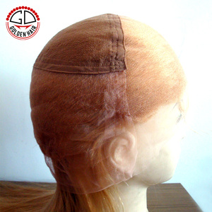 Perruque Full Lace Wig Remy brésilienne naturelle, cheveux Remy, <span class=keywords><strong>blond</strong></span> <span class=keywords><strong>miel</strong></span> 100%, haute qualité - Product Image 4