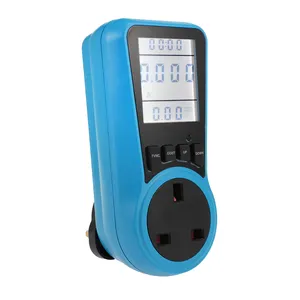 Backlight Digital Energy Meter อิเล็กทรอนิกส์ Power Meter บันทึกโวลต์แรงดันไฟฟ้า Outlet SOCKET Meter พลังงาน Analyzer