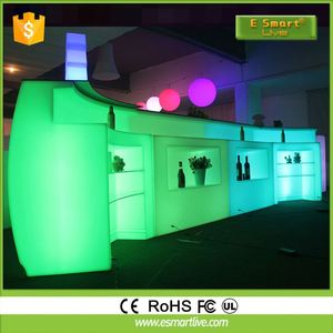 품질 높은 RGB 충전식 조명 주도 레저 소파, 로맨틱 한 바 의자 정원 LED 볼 라이트 - Product Image 3