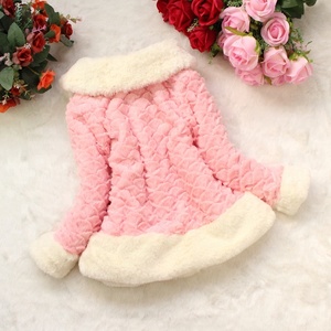 2018 del bambino di inverno delle ragazze cappotti di vestito del commercio all'ingrosso di abbigliamento per bambini - Product Image 3