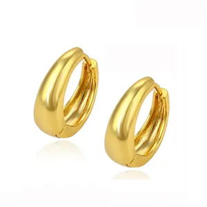 Bijoux xup 3d en or, boucles d'oreilles, tendance, turquie, 28346