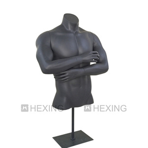 Maniquí de torso masculino usado, medio cuerpo superior - Product Image 2