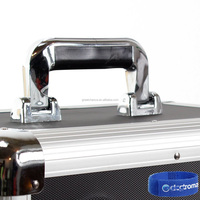 PD LP 80X12 "Schallplatten box Aufbewahrung sflug DJ Case Supplier Black