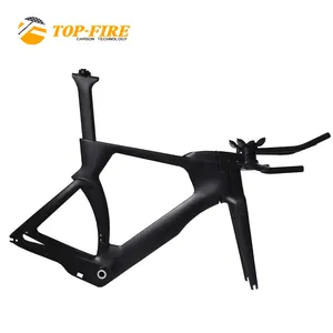 NEW carbon time trial frame 700c light weight carbon TT bike frame carbon TT frameset Di2 BB30 3K UD FM-R848