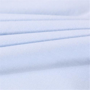Flor precio barato hecho punto del bebé 100% tela de algodón orgánico por mayor - Product Image 6