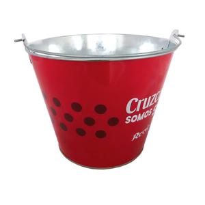 Hình Bầu Dục/Square Hình Dạng Kim Loại Bia Đá Xô Được Làm Bằng Mạ Kẽm/Tin Chấp Nhận Biểu Tượng Tùy Chỉnh In Ấn. - Product Image 3