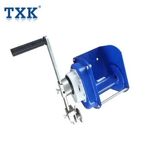 China supply Manual Hand Winch with Brake/Small Winch/Construction Winch hand tools