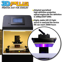 2022 Produk Terbaik Tahan Lama 20000 Jam LED UV Curing DLP 3D Printer untuk Perhiasan