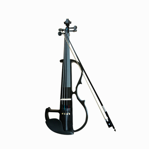 <span class=keywords><strong>Violon</strong></span> électrique 4/4 avec nœud, son, pour débutant, haute qualité, nouveau modèle - Product Image 2