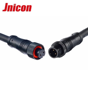 M12 निविड़ अंधकार कनेक्टर <span class=keywords><strong>3</strong></span> कोर IP68 पुरुष महिला प्लग tyco कनेक्टर <span class=keywords><strong>2</strong></span> पिन का नेतृत्व किया - Product Image 3
