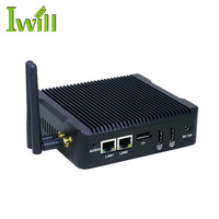 Mini-ordinateur industriel Iwill J3160 Quad Core avec projecteur intégré
