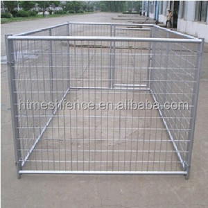 Moderne 4M X 4M X 1.83M Hondenkennel En Dierenverblijf Ijzeren Dierenhekwerkbox Met Hardloopmetalen Stijl - Product Image 1
