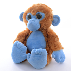 Brazo largo mono azul de peluche de juguete de felpa - Product Image 5