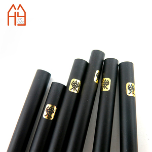Crayon en <span class=keywords><strong>bois</strong></span> noir de haute qualité, usine, vente en gros, Logo personnalisé, sans <span class=keywords><strong>gomme</strong></span> - Product Image 5