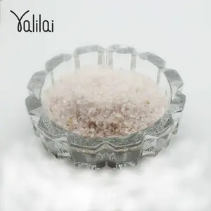 Натуральный розовый порошок, кристалл, гравий, камень мадагаскарский, розовый кварц, необработанный камень с минеральной энергией 0,063-4 мм