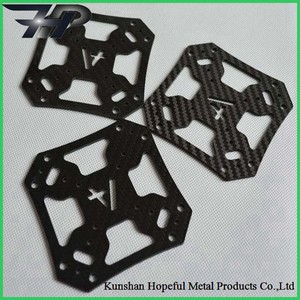 Oem cnc mecanizado hoja de fibra de carbono placa de bloque - Product Image 1