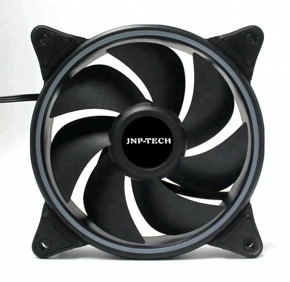 12v 12センチメートルMixed Rainbow Color Slim Ring CPU Fan