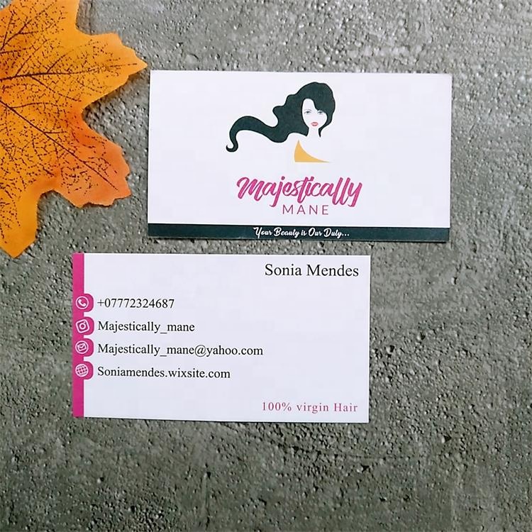 Custom special paper business card name card printing