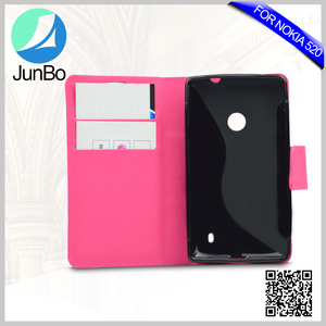 Logement de Couverture pour <span class=keywords><strong>Nokia</strong></span> <span class=keywords><strong>Lumia</strong></span> <span class=keywords><strong>520</strong></span>, Pu Cuir Flip Cas de Couverture pour <span class=keywords><strong>Nokia</strong></span> <span class=keywords><strong>Lumia</strong></span> <span class=keywords><strong>520</strong></span> - Product Image 4