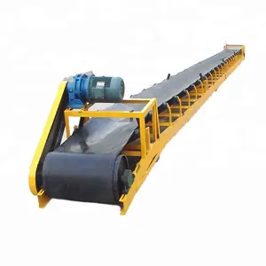 Cenderung Sabuk Conveyor untuk Batu Crusher