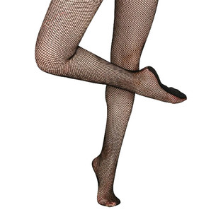 Collants de danse professionnels en résille foncée de couleur bronzage foncé en gros - Product Image 3