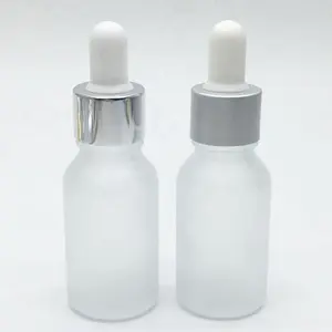 OEM Tùy Chỉnh Boston Vòng Glass <span class=keywords><strong>Dropper</strong></span> Chai <span class=keywords><strong>15Ml</strong></span> 30Ml Rõ Ràng Tinh Dầu Chai Cho Tóc Dầu Cơ Thể Dầu - Product Image 1