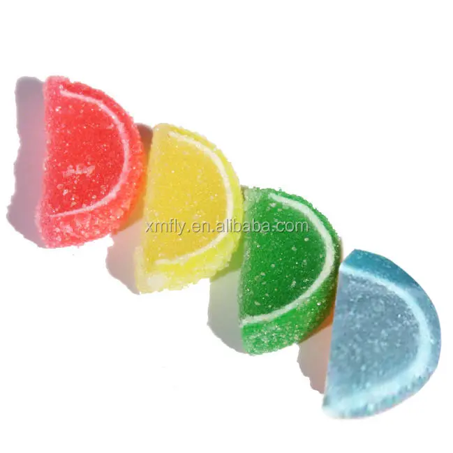 Caramelle di frutta Dolci Fetta di Anguria Molle Della Gelatina/Gummy Della Caramella