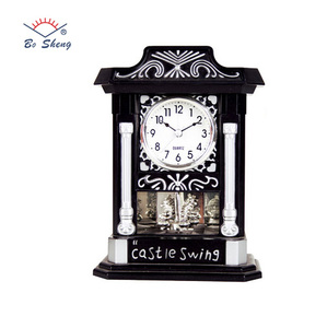 Reloj de Mesa Vintage, Reloj de Mesa Antiguo de Plástico con Melodía - Product Image 1