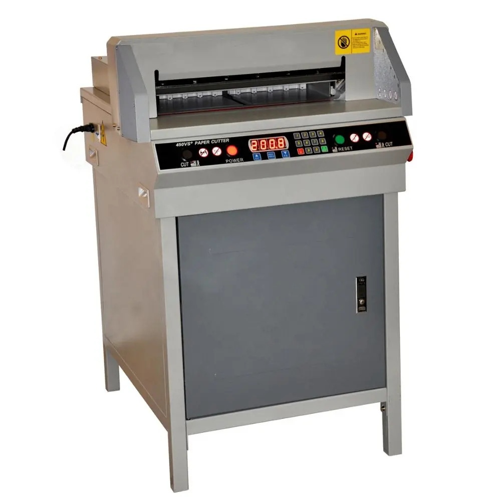 G450VS + A2 Maat 450Mm China Elektrische Automatische Digitale Papiersnijder Papier Snijmachine Met Mooie Prijs Mooie Kwaliteit hot Sales