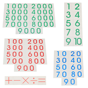 Materiales Matemáticos Montessori, Barras de Cuentas para Tablero de Diez con Caja, para Matemáticas Tempranas, Juguete Educativo Preescolar para Niños - Product Image 5