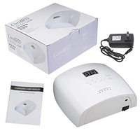 Rose Couleur 48W Pro Guérir Gel Nail Lampe Sans Fil UV LED Nail Sèche-Polonais pour Salon