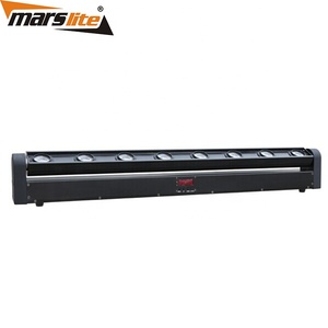 Equipamentos de iluminação de palco Marslite 8x10w <span class=keywords><strong>sweeper</strong></span> feixe <span class=keywords><strong>quad</strong></span> moving head rgbw dmx <span class=keywords><strong>led</strong></span> pixel linear barra de luz