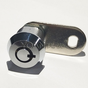 <span class=keywords><strong>Serratura</strong></span> Tubolare Yoan 16mm in Lega di Zinco con Chiave Master per ATM, Armadietti e Macchine da Gioco, con Oltre 10.000 Combinazioni e 2 Chiavi - Product Image 6