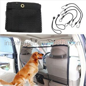 Filet pour <span class=keywords><strong>chien</strong></span> de marque Barrière de sécurité légère et confortable pour animaux de compagnie Barrière pour chiens en plastique Barrière de véhicule neuve pour animaux de compagnie - Product Image 4