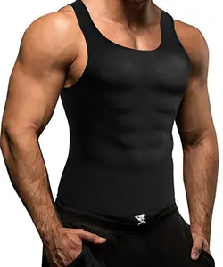 Chaleco Sauna adelgazante de neopreno moldeador de cuerpo para hombre