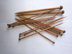 Aguja de tejer de bambú aguja de tejer hilo de <span class=keywords><strong>2</strong></span>.0mm a 10.0mm - Product Image 3