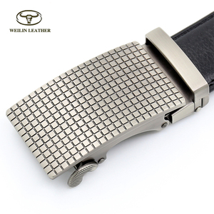 qualité en cuir véritable bracelet hommes automatique boucle ceinture <span class=keywords><strong>sans</strong></span> boucle ceinture à cliquet sangle - Product Image 1