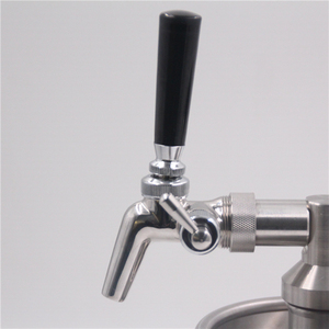 304 robinet <span class=keywords><strong>à</strong></span> bière en acier inoxydable robinet de contrôle de débit fût robinet avec poignée EN ABS pour le taraudage chambre - Product Image 2