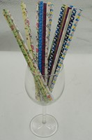 Meilleures ventes : Pailles en papier colorées écologiques jetables pour bars et cafés, avec designs et logos personnalisés, pour usage extérieur GP