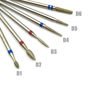 Uñas De diamante Broca Gire Rebabas Fresa Bits <span class=keywords><strong>Para</strong></span> <span class=keywords><strong>Taladro</strong></span> Eléctrico Del Clavo de Manicura - Product Image 5