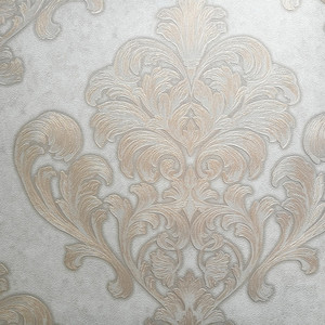 Papier peint en PVC gaufré à motif damassé, papier peint pour salon - Product Image 4