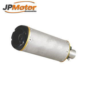 Fabricante en forma de cilindro 304 Acero inoxidable motocicleta silenciador de <span class=keywords><strong>escape</strong></span> - Product Image 1
