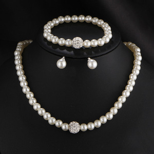 Ensemble de colliers en perles au design simple et tendance pour femmes, boutique de <span class=keywords><strong>bijoux</strong></span>, vente en gros N800195 - Product Image 2