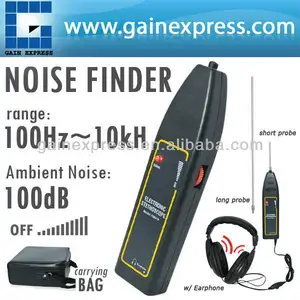 E04-010 100hz~10khz 주파수 범위는 높은 감도 긴 및 짧은 프로브 + earphone/ 전자 청진기/ 자동차 소음 지느러미