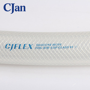 <span class=keywords><strong>Tubo</strong></span> <span class=keywords><strong>Flessibile</strong></span> Rinforzato in Silicone <span class=keywords><strong>Trasparente</strong></span> per Alimenti con Tessuto in Aramide, <span class=keywords><strong>Tubo</strong></span> Intrecciato Rinforzato - Product Image 3
