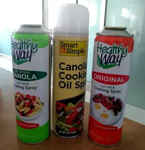 Food Grade Round Aerosol Spray Can for Sale