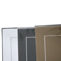 Vente en gros de cadre photo en papier à noyau crème Matboard Passepartout sans acide avec sac en plastique
