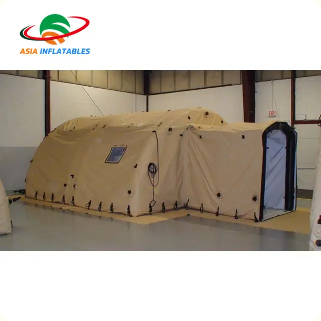 מתנפח עמיד למים צבאי קמפינג אוהל, אוהל צבאי מתנפח למכירה, גדול מתנפח צבא אוהל