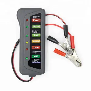 Car Diagnostic New Arrival Car Digital Battery Tester 12V Alternator 6 LED Light For Auto Diagnostic Tool