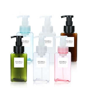 250Ml 450Ml 650Ml PETG Rỗng Hình Vuông Bằng Nhựa Bọt Chai Sữa Rửa Mặt Xà Phòng Lỏng - Product Image 3